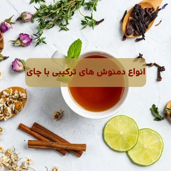 انواع دمنوش های ترکیبی با چای