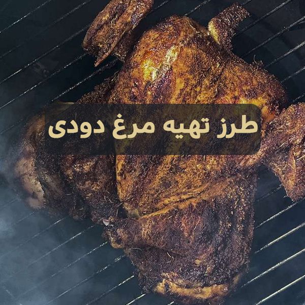 طرز تهیه مرغ دودی